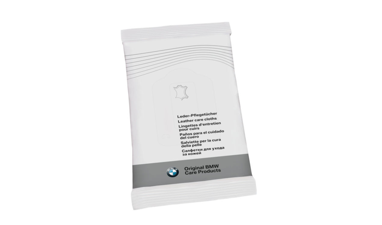 BMW Leder-Pflegetücher aus Microfaser