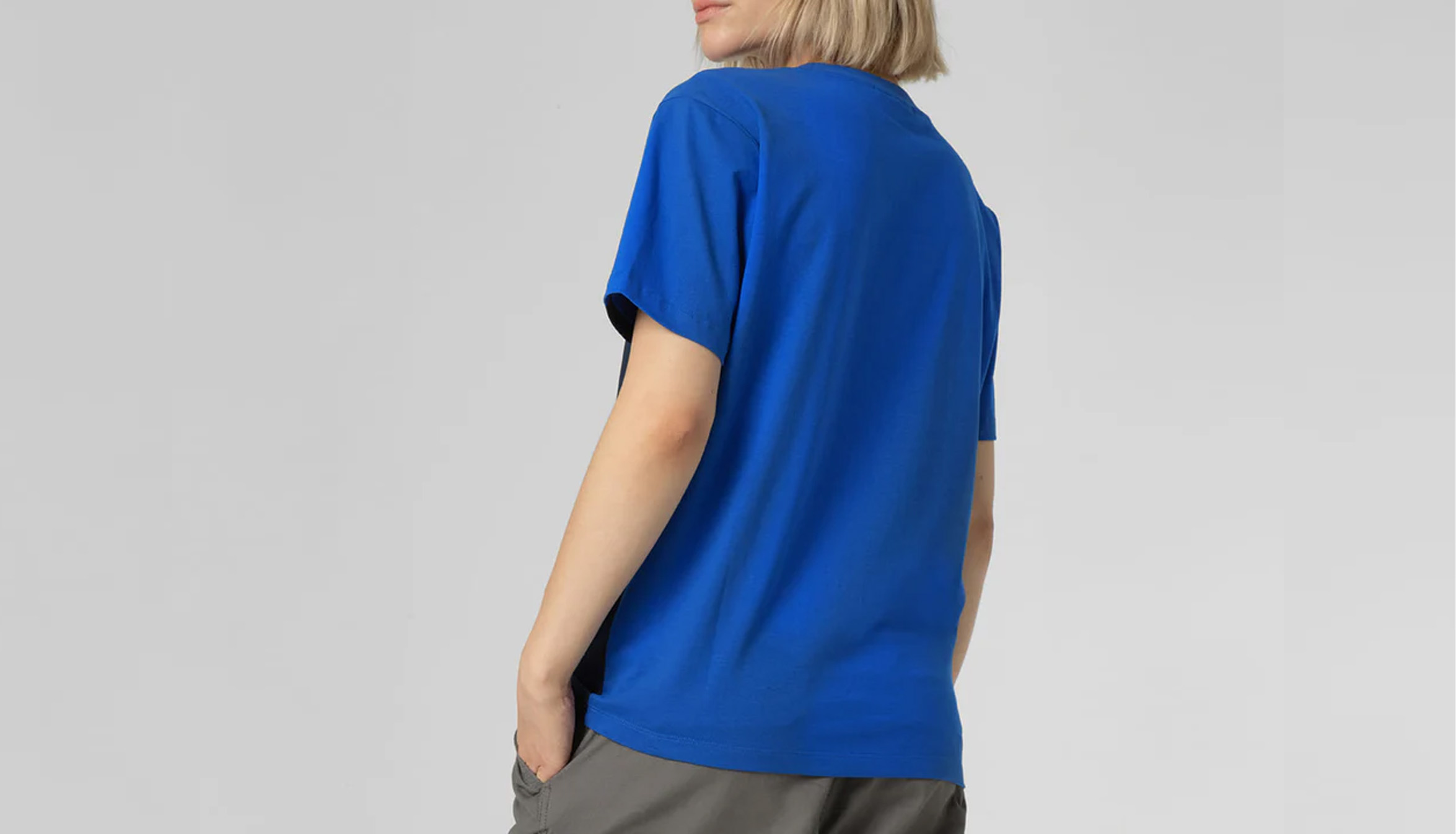 Mini Car Face T-Shirt for Women in Blazing Blue / Indigo