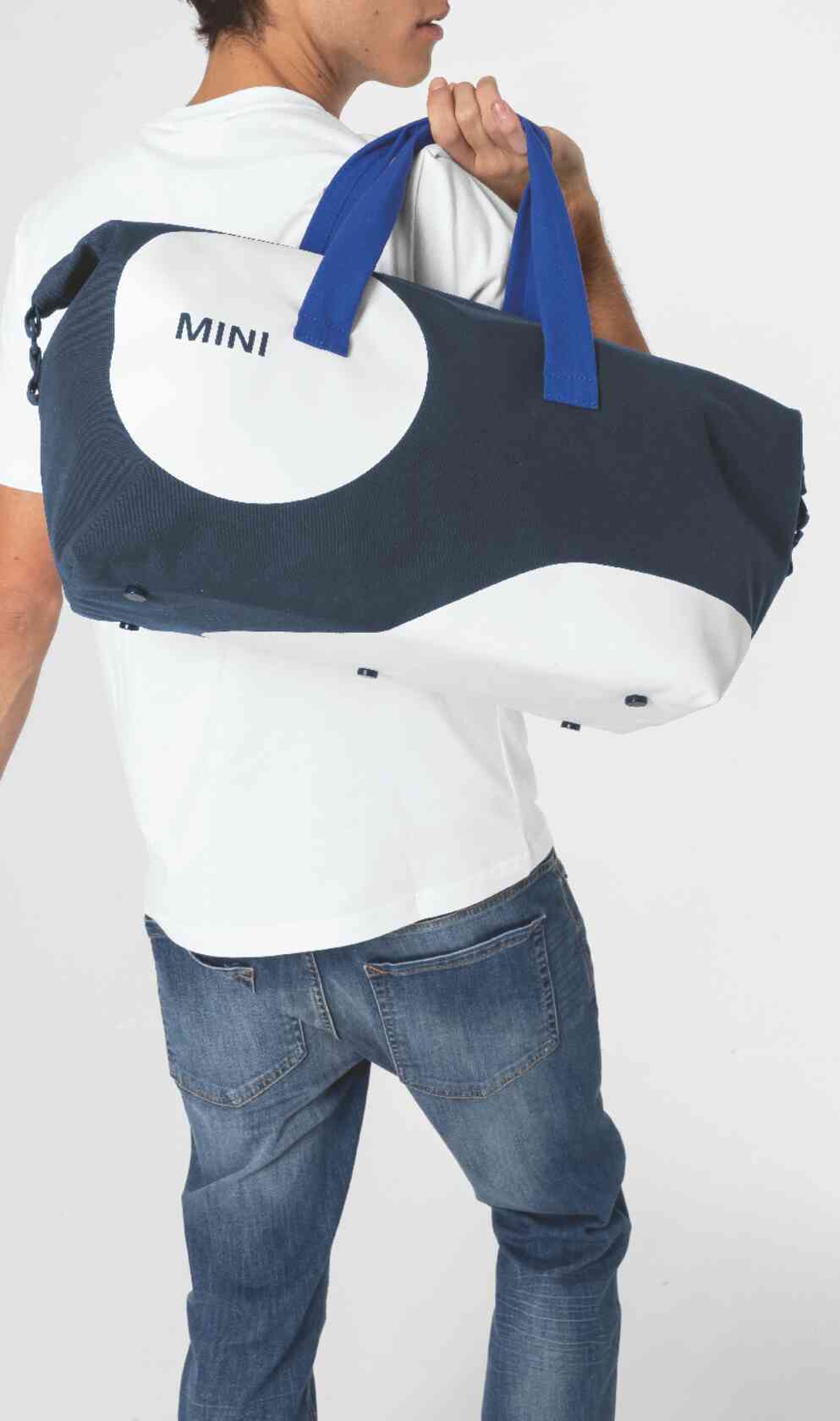 Mini Car Face Detail Duffle Bag