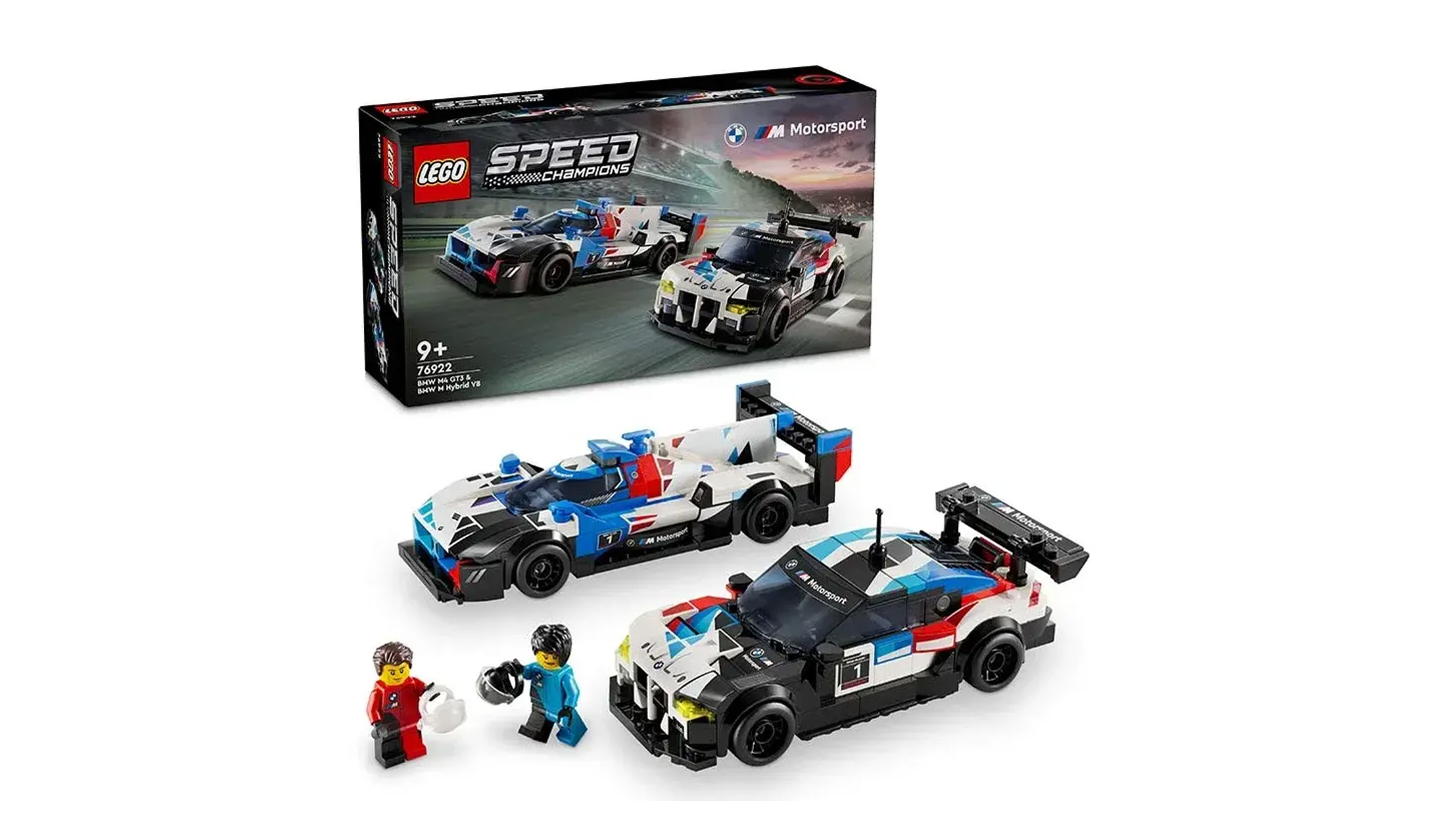 BMW M4 GT3 und M Hybrid v8 Speedchampion LEGO Set