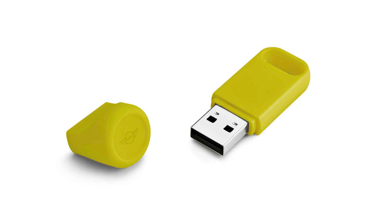 Mini USB Stick Gelb 32 GB 