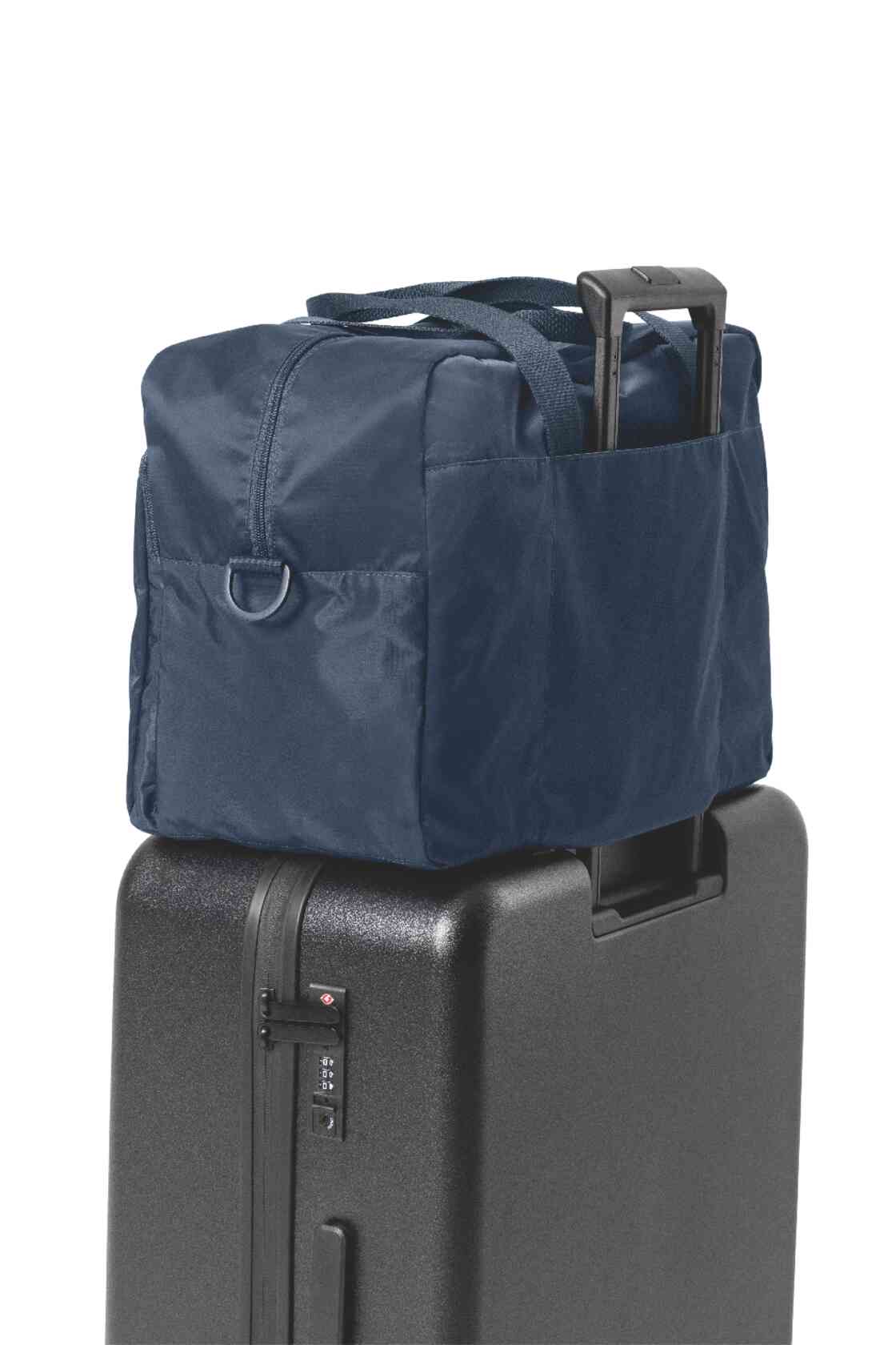 Mini Soft Wing Logo Traveler Bag Indigo 